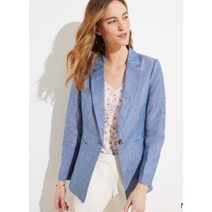 Chambray Modern Blazer